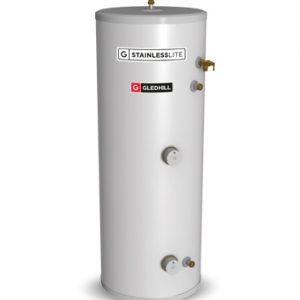 Gledhill Stainless lite Pro Indirect 180 Litre (PR0IN180) - VPS Hot Water  Cylinders
